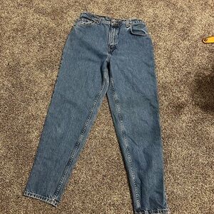 Vintage Levi's Women's 551 High Rise Relaxed Jeans size 12M Made in the USA
